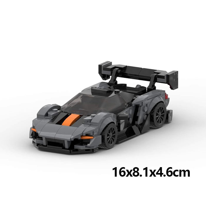 MOC compatible LEGO McLaren Senna high 8 grid car model toy building blocks suit boy gift(342PCS)