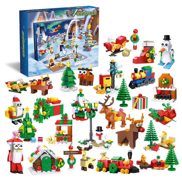 ZYLEGEN Christmas 2023 Advent Calendar Holiday Countdown Playset, Gift Idea to Countdown to Adventure with Daily Collectible Surprises,Xmas Gift for Kids Boys Girls(Random 12Pack)