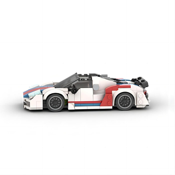 Compatible LEGO MOC Speed Champion Porsche 918 Spyder domestic diy building blocks sports car(312PCS)
