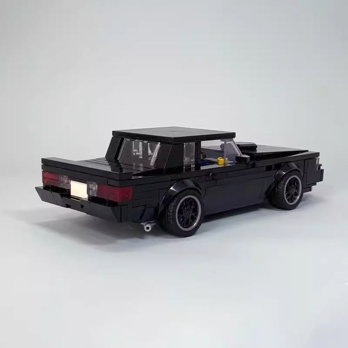 MOC Compatible LEGO 1987 Buick Grand National GNX Retro Car Building Block Toys for Boys and Girls(315PCS)
