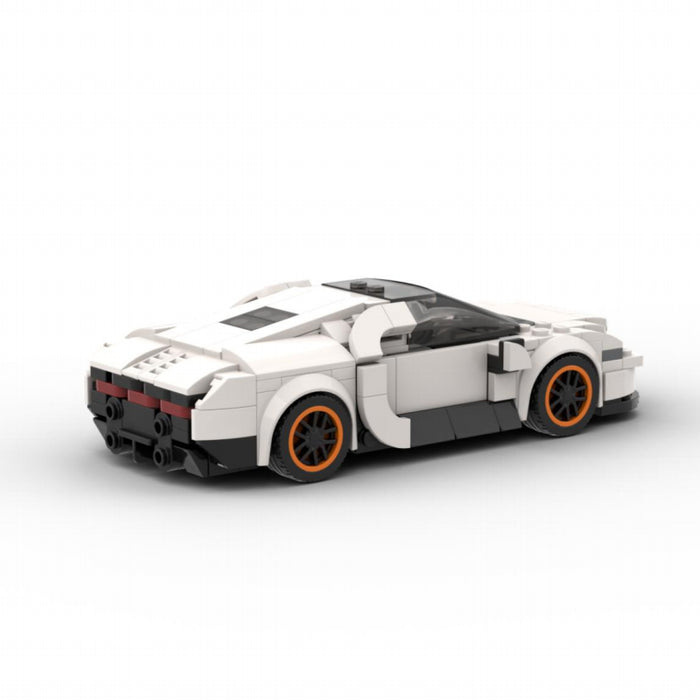 Compatible LEGO MOC Bugatti Chiron Super Sport Edition Puzzle Puzzle Building Block Toy Model(343PCS)