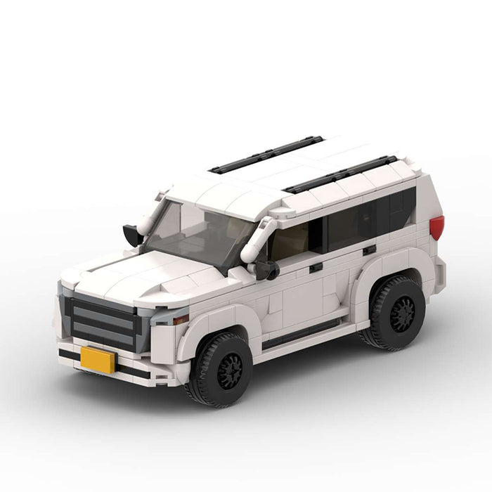 MOC Puzzle Toys Toyota Landcruiser Land Cruiser Car Boys Compatible LEGO Puzzle 8 Compartment Vehicle(567pcs)