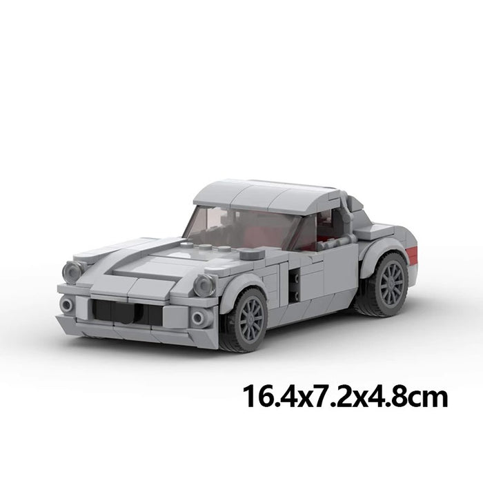 MOC Compatible LEGO Mercedes-Benz 300 SLR Building Block Puzzle Car Model Gift(289PCS)