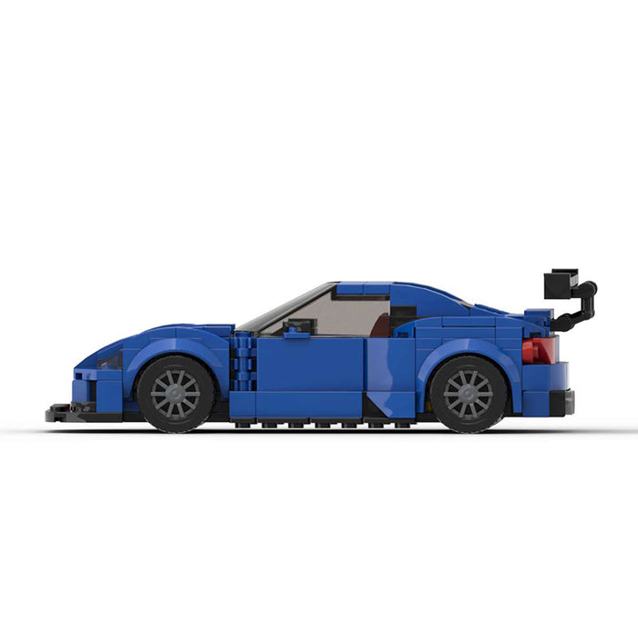 MOC compatible LEGO building blocks racing car model Subaru BRZ STi educational assembled toys gifts for men(305PCS)