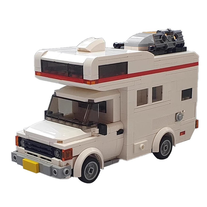 MOC Building Blocks Compatible with LEGO Ford Transit Camper Small Pellet Building Set Toys(516PCS)