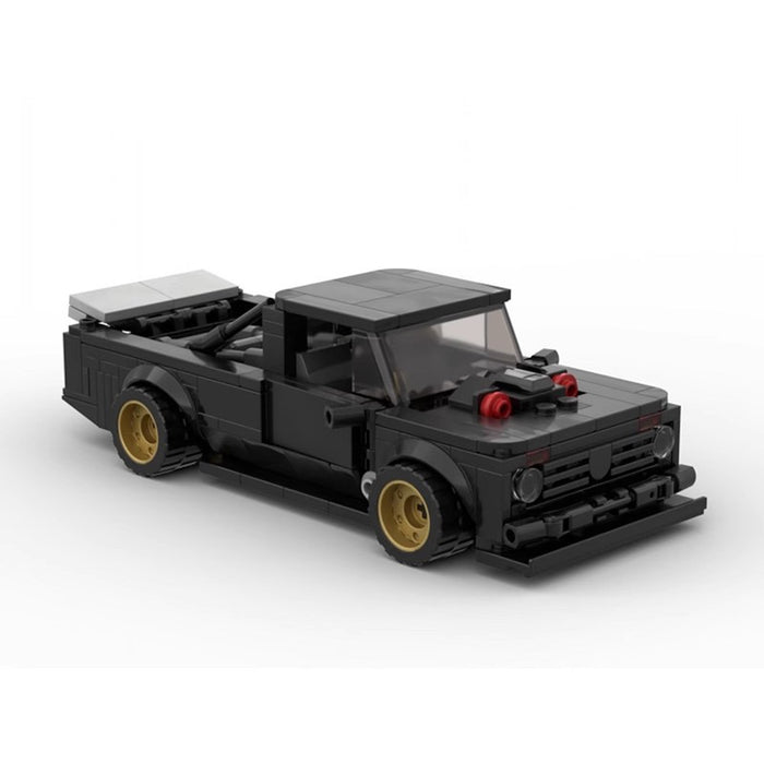 Compatible LEGO MOC Hoonie Rook domestic building blocks speed8 grid car car assembled boys toys(325PCS)