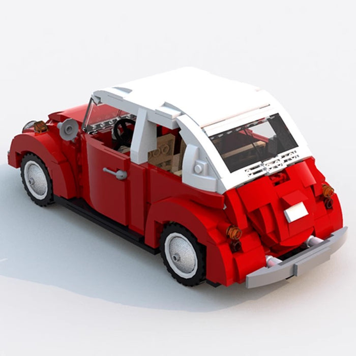 MOC building block toys compatible with LEGO Jigsaw Classic Creative Series 5300 Volkswagen Beetle Toys(896PCS)