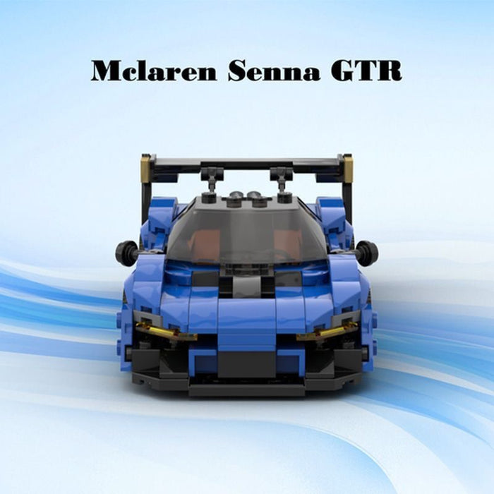 Compatible LEGO MOC Sports Car Mclaren Senna GTR Speed Series 8 Frame Puzzle Toys(318PCS)