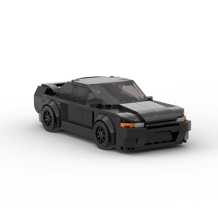moc building blocks compatible with lego sets toei god of war gtr r32 supercar racing speed series 8 compartment car man(307)