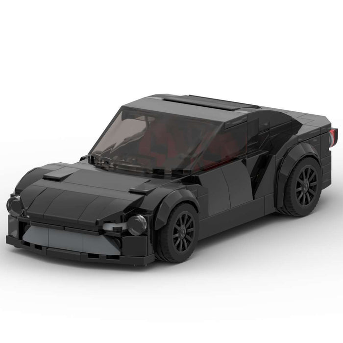 MOC compatible LEGO domestic building blocks assembled Toyota GT86 sports car model speed8 grid racing car boy toys(319PCS)