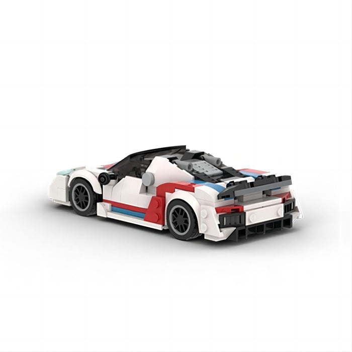Compatible LEGO MOC Speed Champion Porsche 918 Spyder domestic diy building blocks sports car(312PCS)