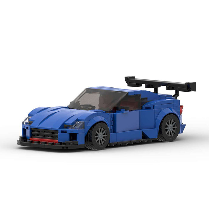 MOC compatible LEGO building blocks racing car model Subaru BRZ STi educational assembled toys gifts for men(305PCS)