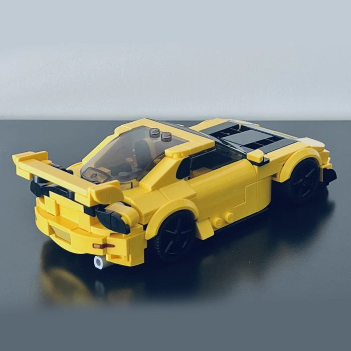 MOC building blocks creative playsets gift toys compatible with LEGO sports car racing car model Mazda RX-7(275PCS)