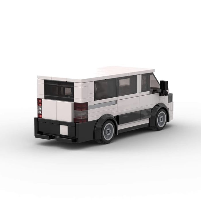 Compatible LEGO Building Cars Ford Transit Passenger Car XLTMOC Puzzle Classic Toys Gift(233PCS)