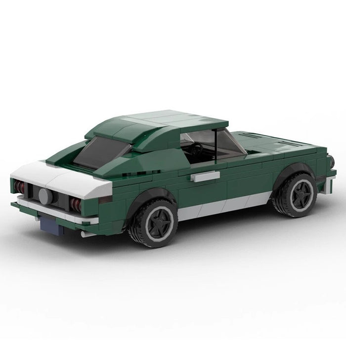 Pelletized Building Blocks MOC Automotive Blithe Mustang | 1968 Ford for LEGO(253PCS)