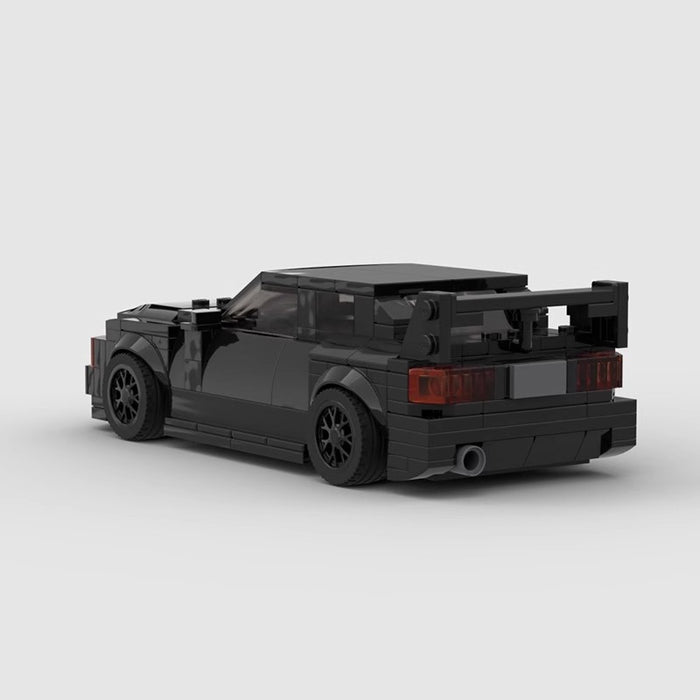 MOC building blocks compatible with LEGO racing speed series 8 frame JDM Mitsubishi EVO Japanese performance put together a high degree of difficulty(273PCS)