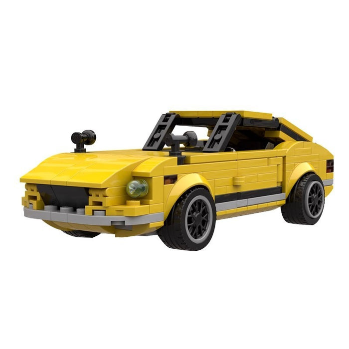 MOC building block toys educational retro Nissan Datsun 240Z sports car model gift set(302PCS)