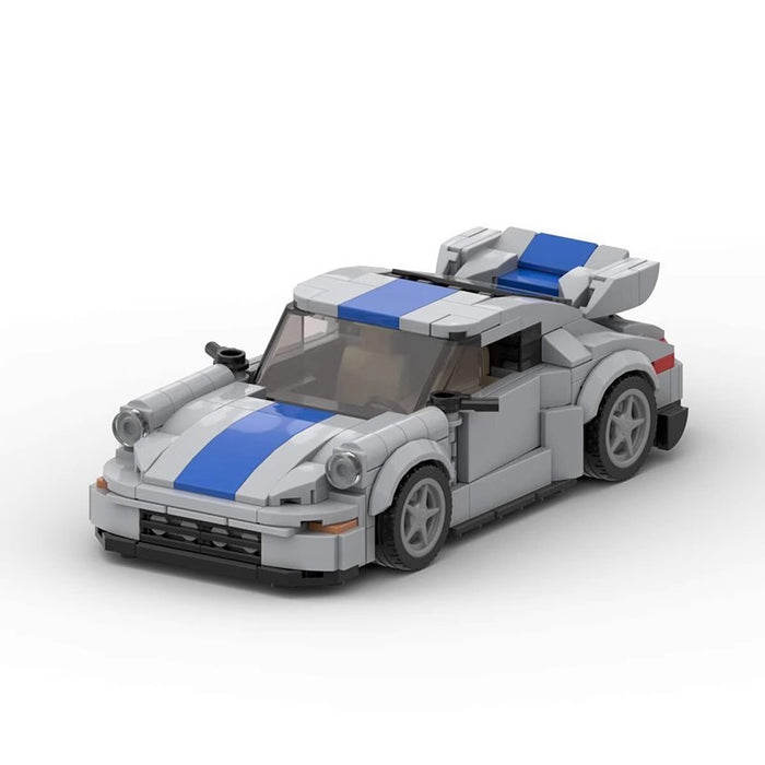 Creative MOC compatible LEGO Porsche 911 Phantom toy car puzzle building block model(309PCS)