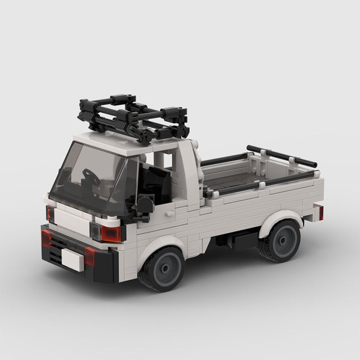 Building blocks MOC compatible LEGO 8 frame car pickup honda ACTY assembled speed series male building models（349PCS）