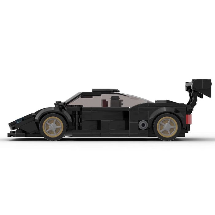 MOC compatible LEGO building blocks assembled puzzle car Mazda 787b domestic small particles toy gift boys(290PCS)