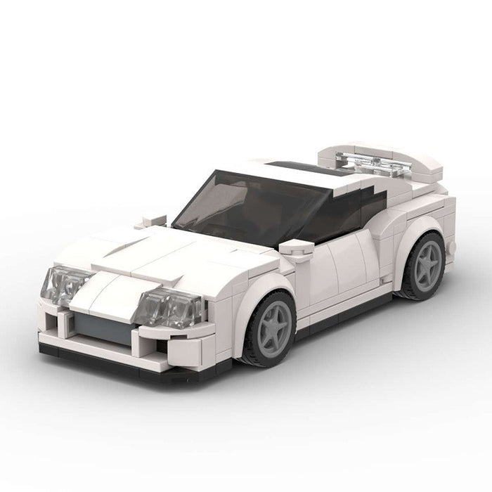 Compatible LEGO car model Toyota A80Supra V2 building blocks MOC gift boys(286pcs)