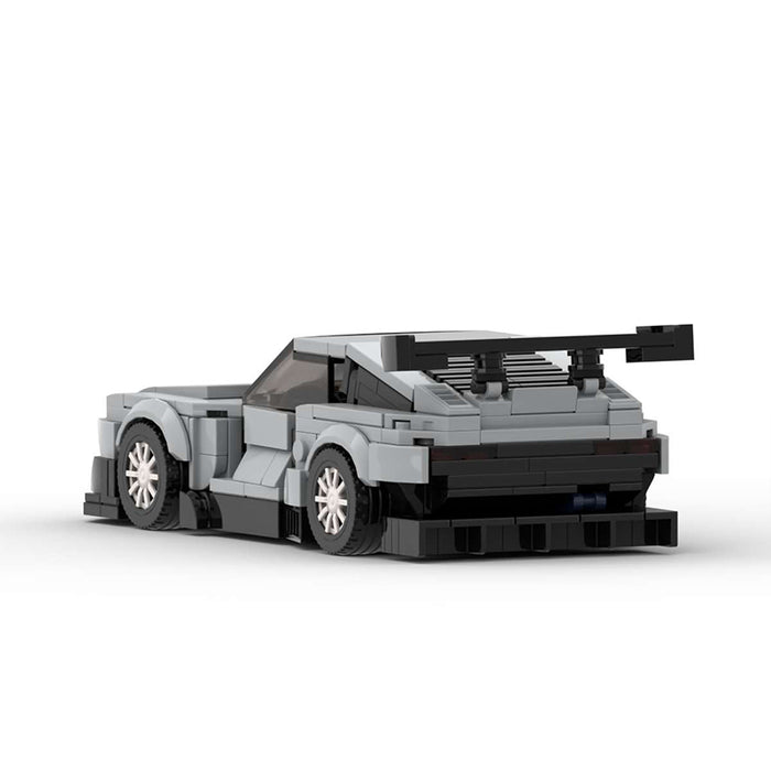 Compatible LEGO Domestic moc Hyundai N-Vision 74 Concept Racing Supercar speed 8 frame car building blocks male(337PCS)