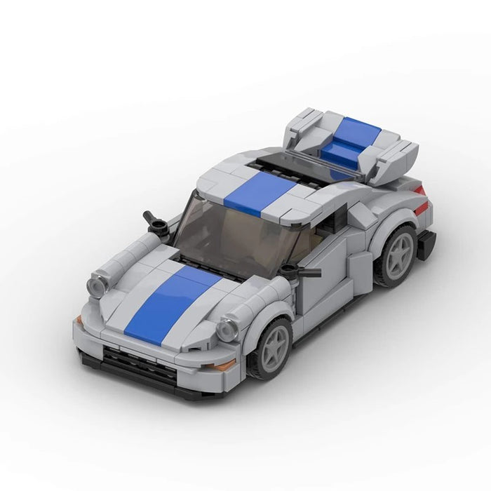 Creative MOC compatible LEGO Porsche 911 Phantom toy car puzzle building block model(309PCS)