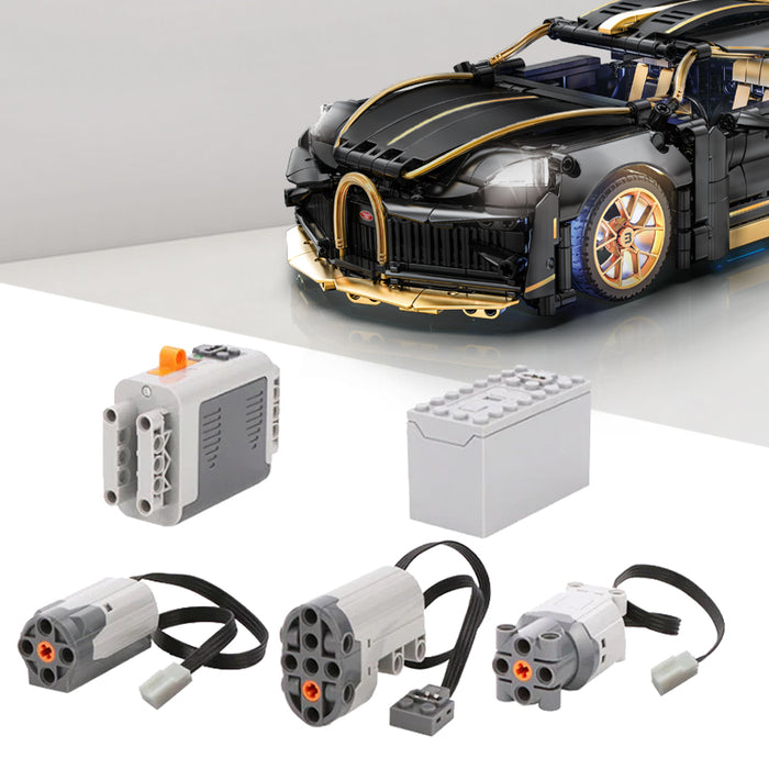 ZYLEGEN Power Function Motorized Building Blocks Power Kit (Compatible with Divo Technic Car Building Model)