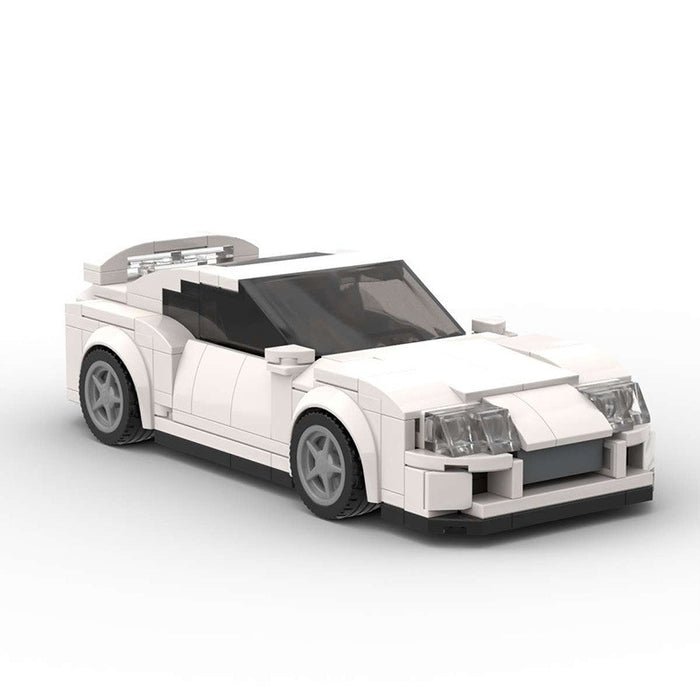 Compatible LEGO car model Toyota A80Supra V2 building blocks MOC gift boys(286pcs)