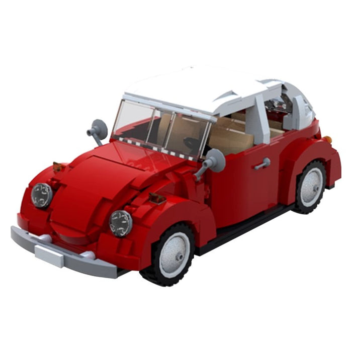 MOC building block toys compatible with LEGO Jigsaw Classic Creative Series 5300 Volkswagen Beetle Toys(896PCS)