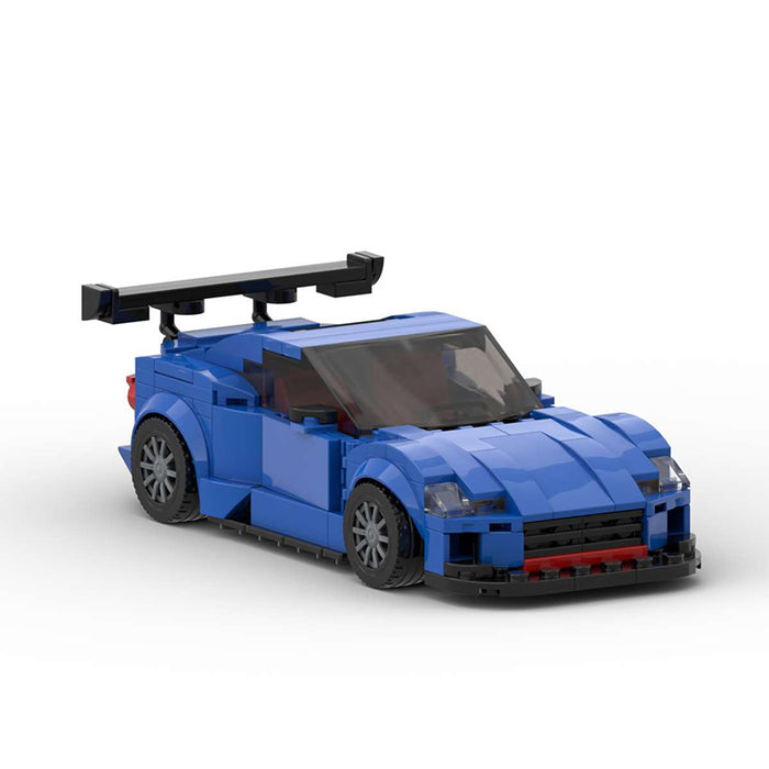 MOC compatible LEGO building blocks racing car model Subaru BRZ STi educational assembled toys gifts for men(305PCS)