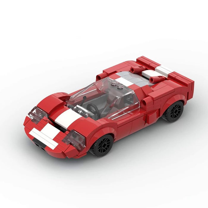 Compatible LEGO MOC Ford GT40 Mk1 Toy Boys Racing Block Set Car Model(210pcs)