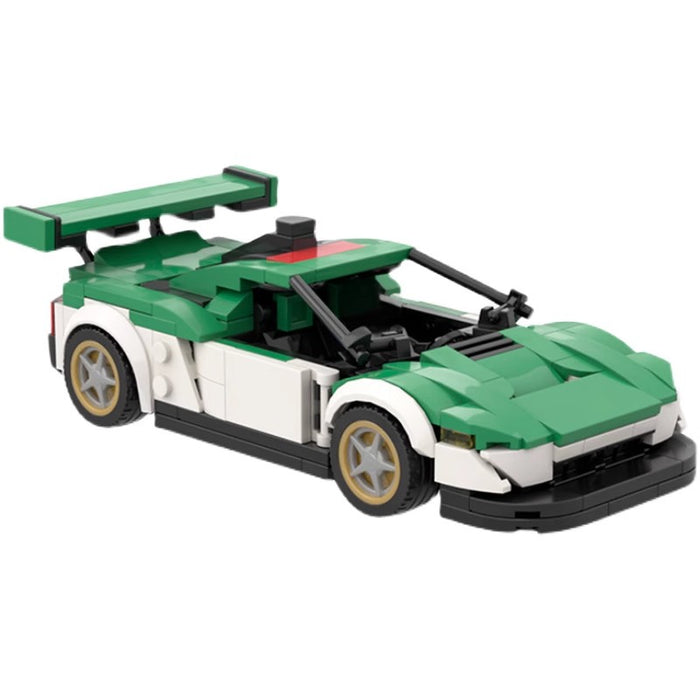 MOC Building Blocks Compatible LEGO Small Particle Honda NSX MOC Building Blocks Honda Racing Model(314PCS)