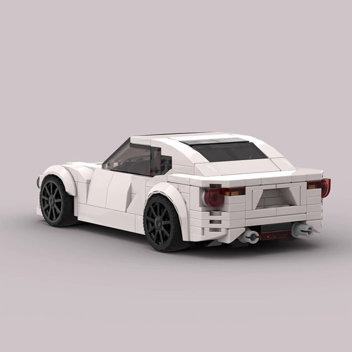 MOC building blocks compatible with LEGO assembled Toyota GT86 sports car model speed8 grid car racing car assembling(319PCS)