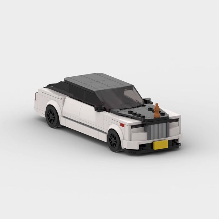 MOC building block toys compatible with LEGO assembled Rolls-Royce car sports car model obsidian shadow(445PCS)