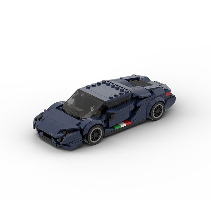 Compatible LEGO MOC Lamborghini Aventador Ultimae sports car puzzle toy car boy(364PCS)