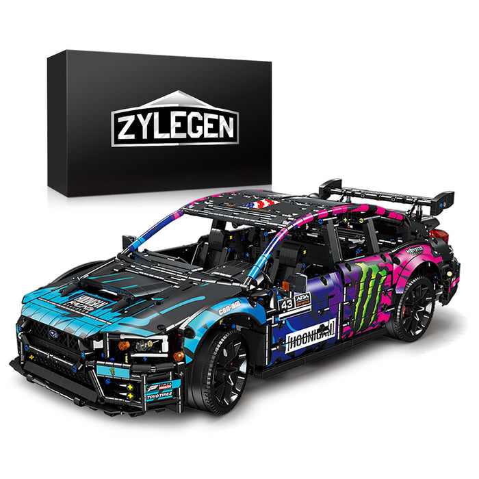 ZYLEGEN Race Car Model Building Kit, 1:8 Scale Advanced Collectible Sports Car Set for Adults, Ultimate Cars Concept Series, Construction Kit Great Gift for Car Lover(2,978Pcs)