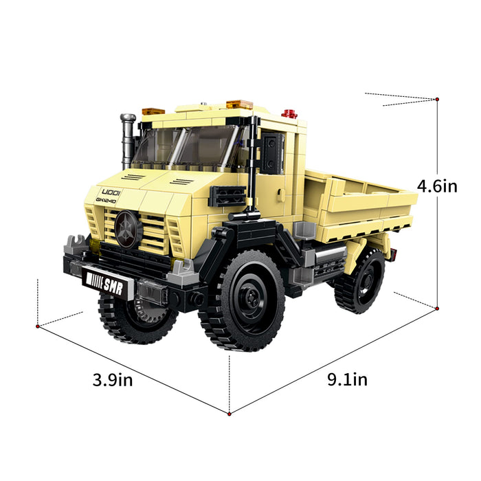 ZYLEGEN Pickup Truck Model Building Kit,Truck Building Kit and Engineering Toy for Kids and Teen,Truck Toy Model for Kids Who Love Construction Vehicle Playsets(529Pcs)
