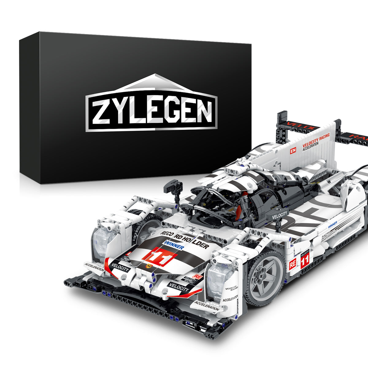 F1 Racing Car MOC Building Blocks and Construction Toy — zylegen