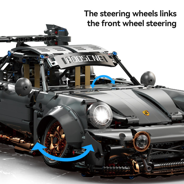 Zylegen Porsche 911 Sports Car Building Blocks and Construction Toy