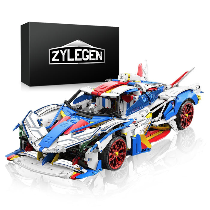 Supercar MOC Building Blocks and Engineering Toy