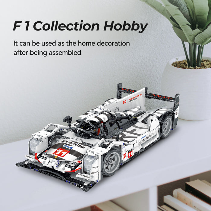 F1 Racing Car MOC Building Blocks and Construction Toy
