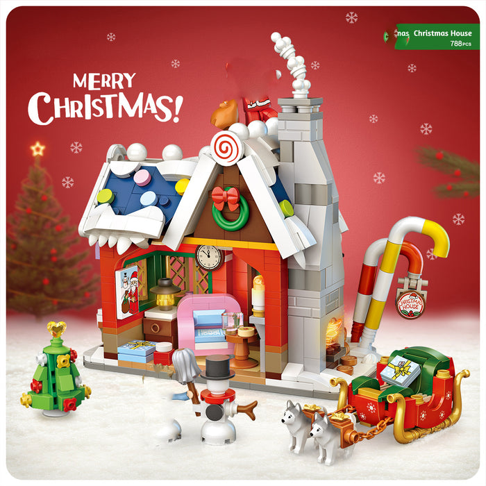 Christmas Winter House Building Kit