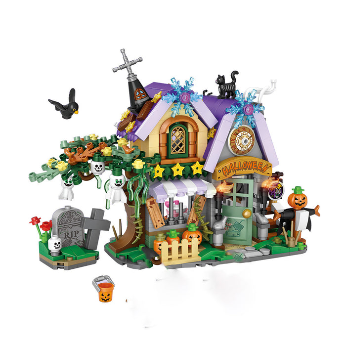 Halloween Haunted House Building Kit for Kids