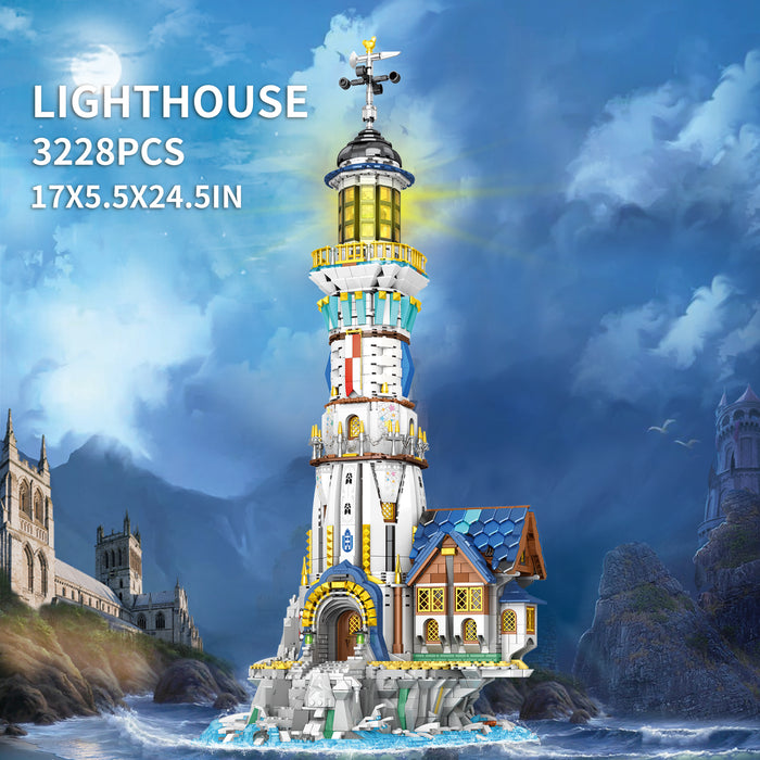 Medieval Lighthouse Building Kit
