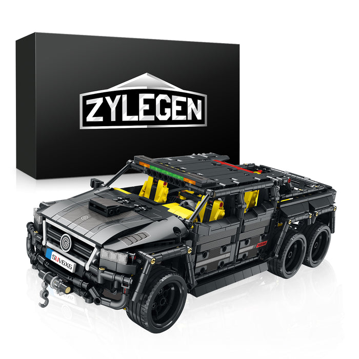 Off-Road Pickup Wrange G700 MOC Technique Building Blocks and Engineering Toy