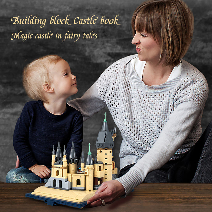 Harry Castle Book Building Block Set