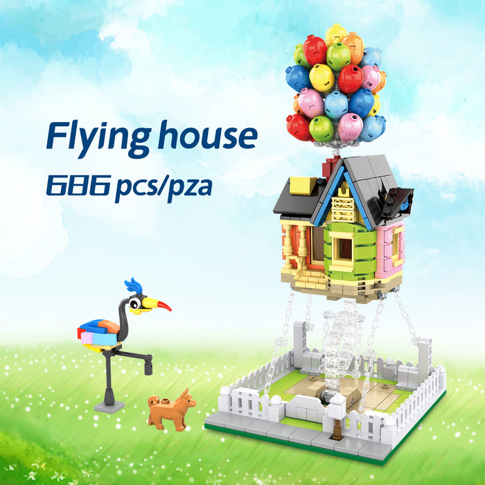 ZYLEGEN Up Balloon House Building Kit — zylegen