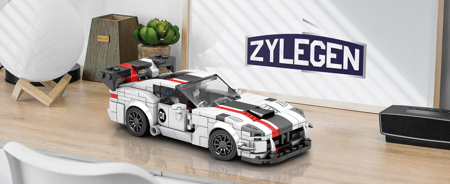 Lambo SVJ MOC Sports Car Building Blocks Set to Build