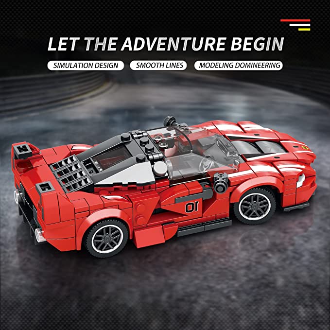 FXX-K Sports Car Technique Building Toy Set